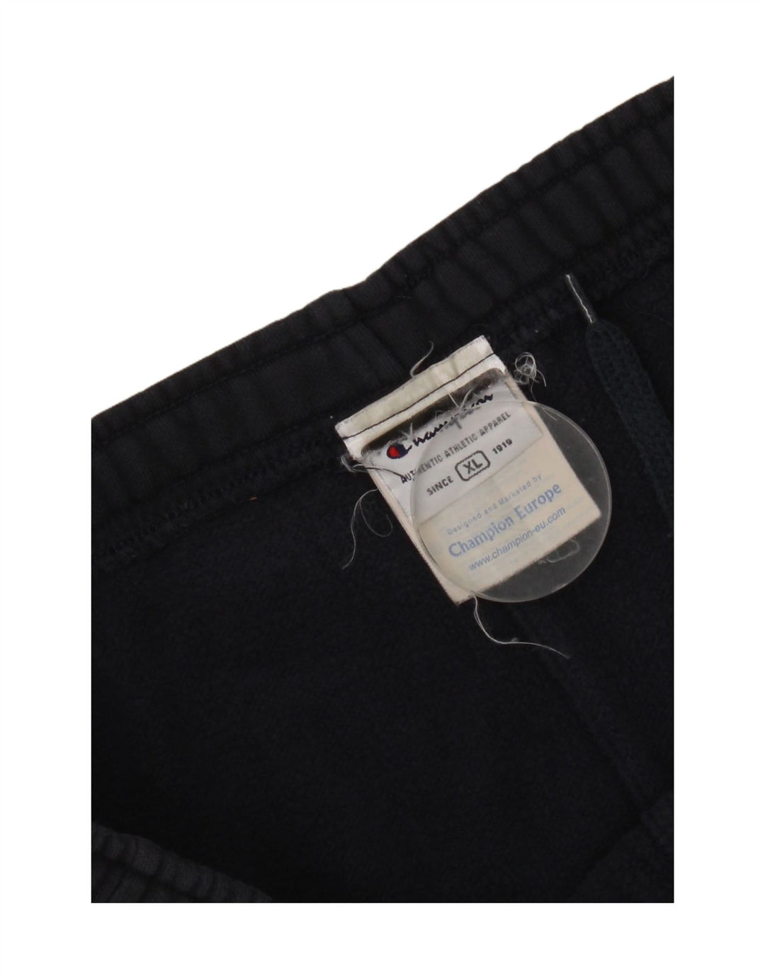 Calça de treino masculina Champion XL azul marinho algodão