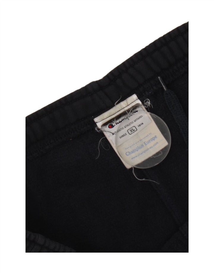 Calça de treino masculina Champion XL azul marinho algodão