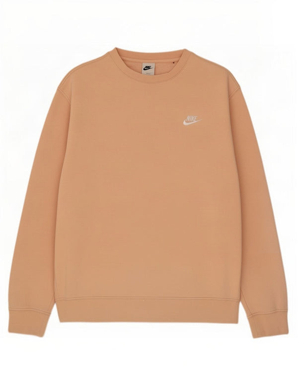 Nike Mens Moletom Jumper Médio Algodão Rosa