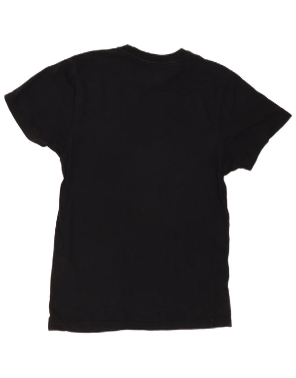 Camiseta Vans Masculina Custom Fit Graphic Top Pequeno Algodão Preto