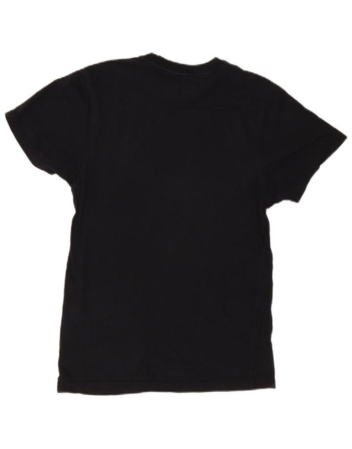 Camiseta Vans Masculina Custom Fit Graphic Top Pequeno Algodão Preto