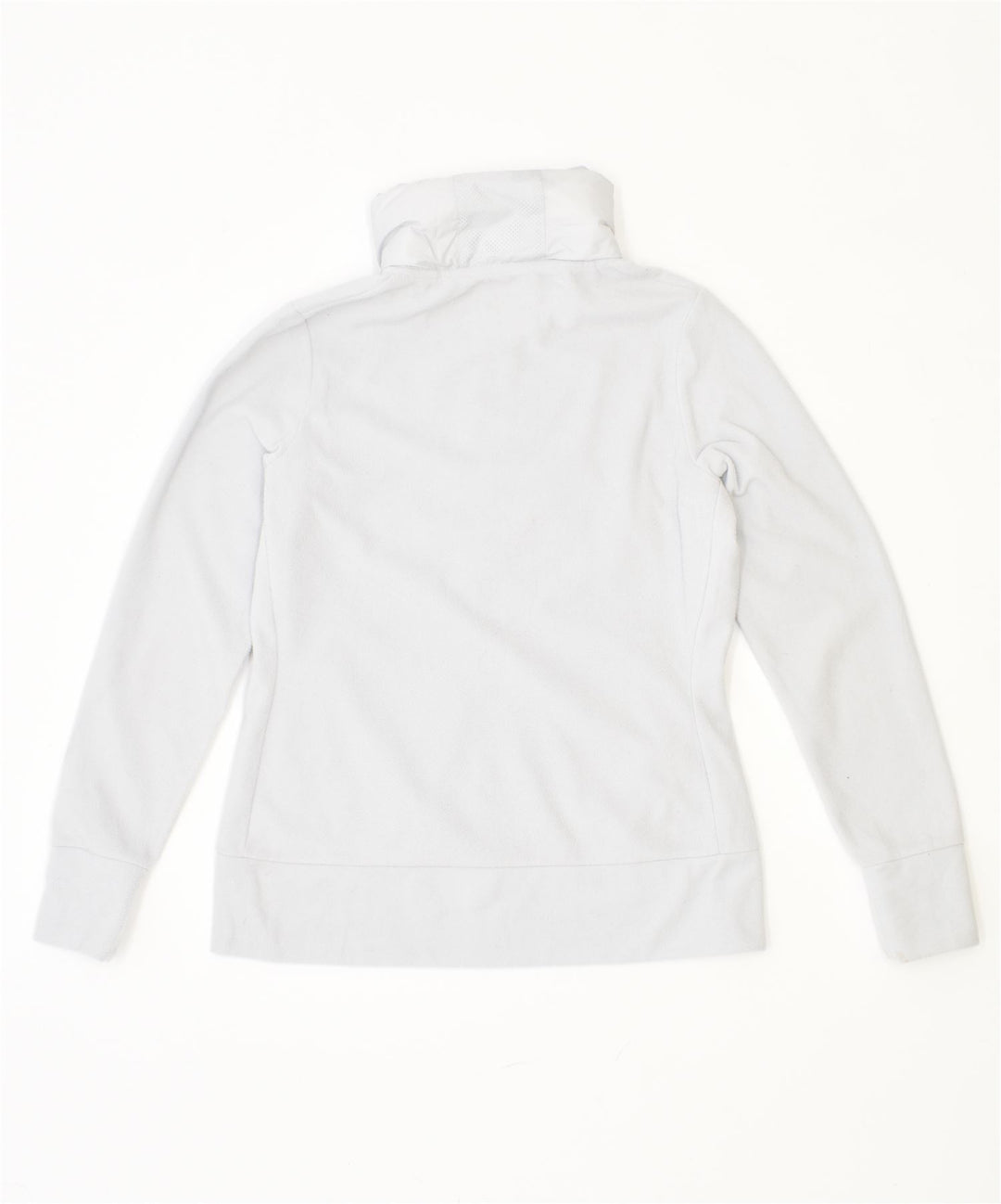 Jaqueta Nike Therma Fit Fleece Feminina UK 14 Grande Poliéster Cinza