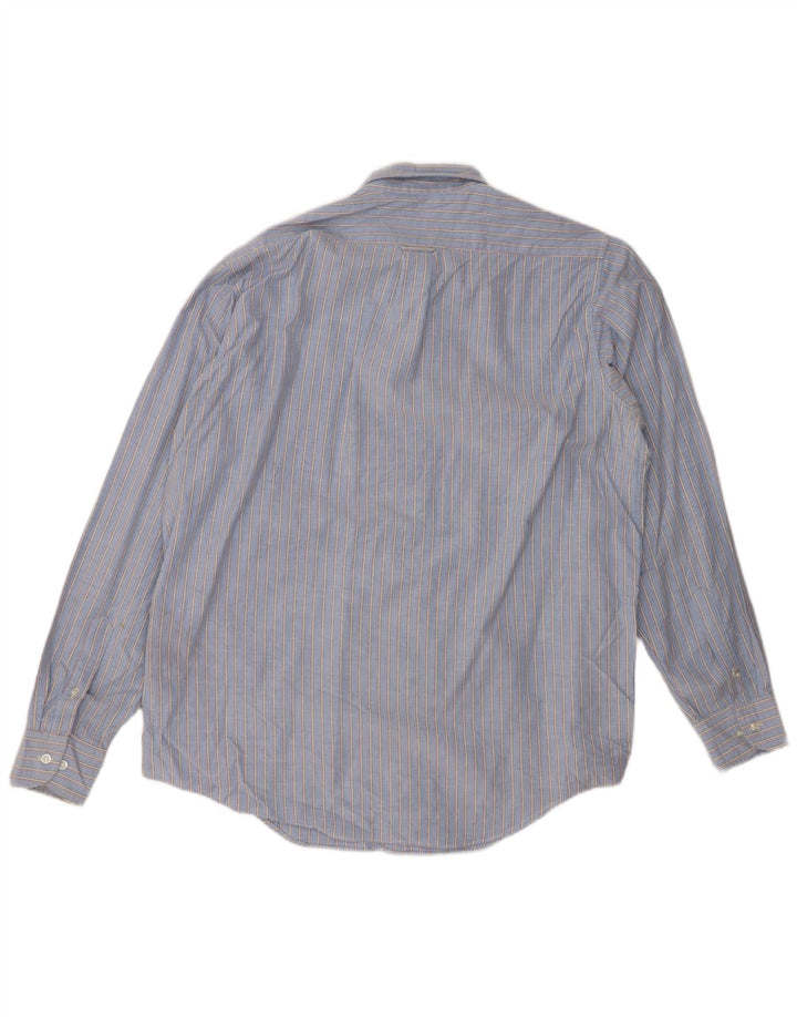 Camisa masculina EDDIE BAUER XL listrada azul