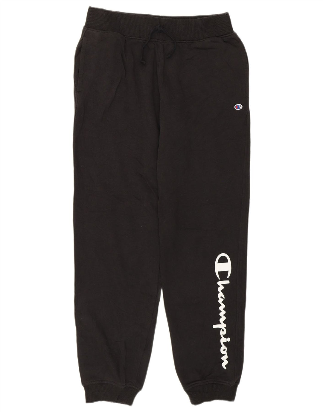 CHAMPION Meninos Calças de Treino Gráfico Joggers 13-14 Anos XL Preto