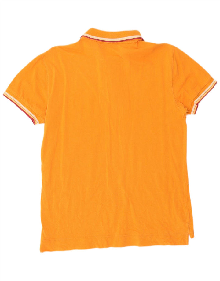 Gas Mens Polo Shirt Large Orange