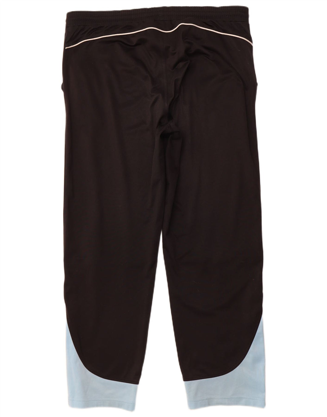 Calça de treino masculina ADIDAS 2XL preto colorblock poliéster