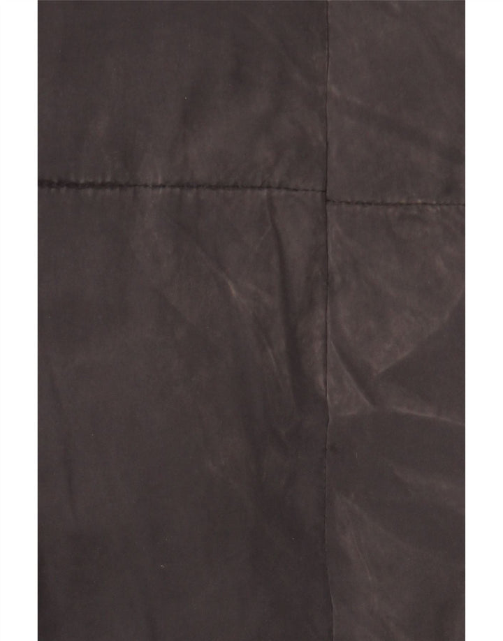 Casaco acolchoado superdimensionado com capuz feminino Superdry UK 10 poliéster cinza pequeno