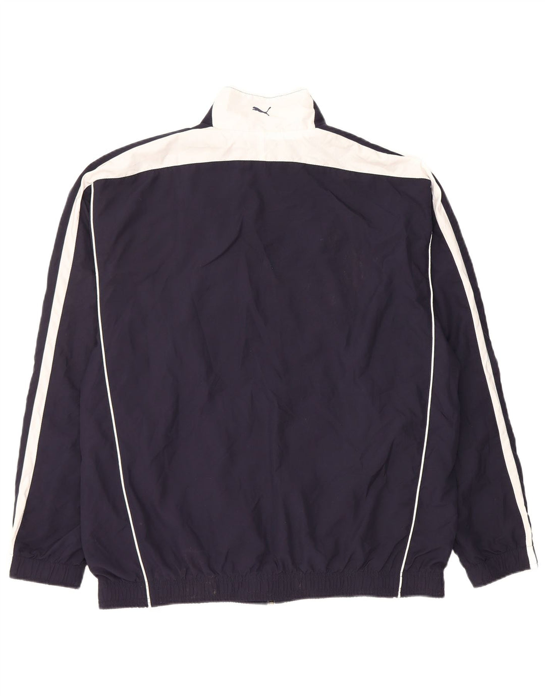 Puma Mens Tracksuit Top Jacket Grande Azul Marinho Colourblock Poliéster