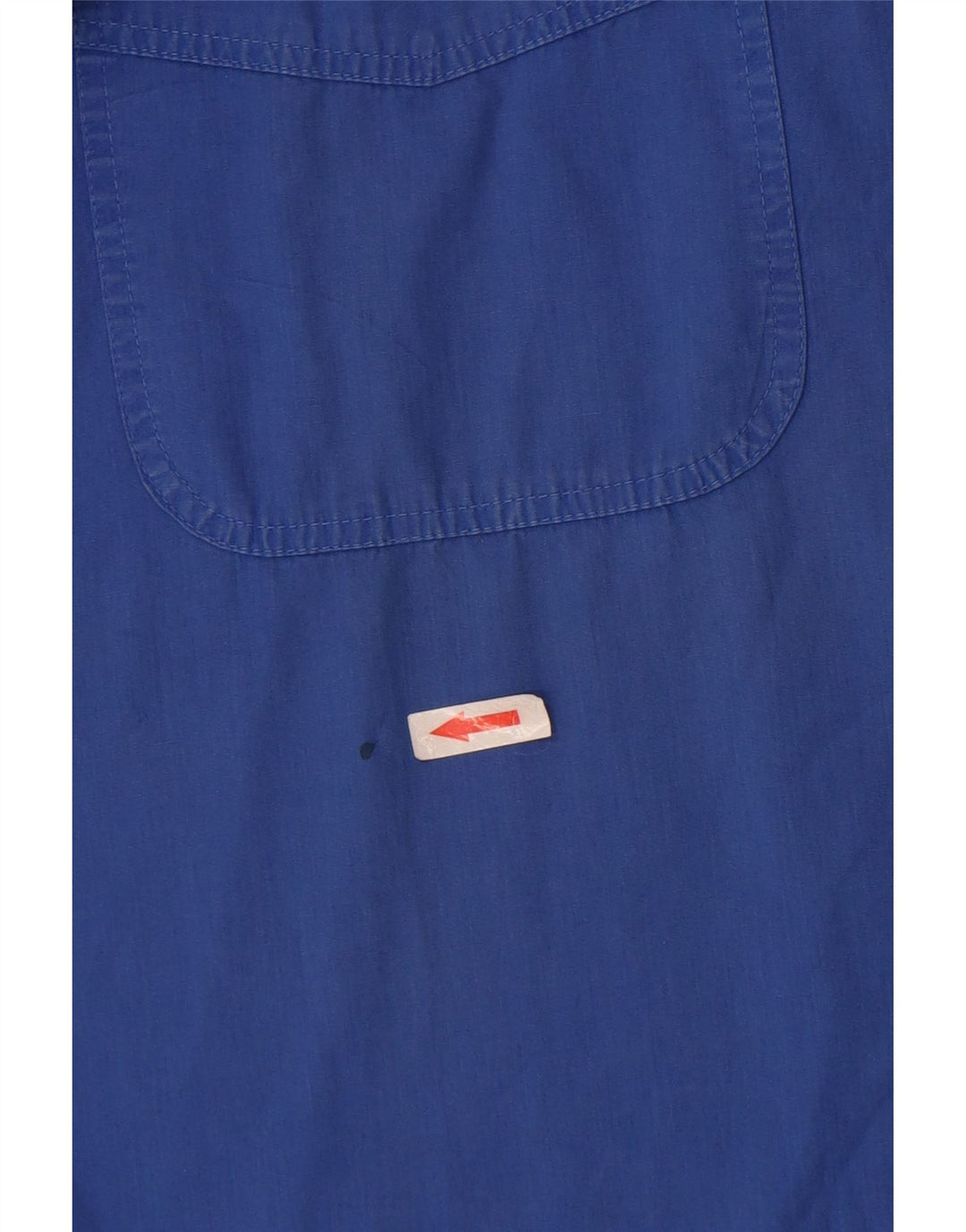 Camisa masculina de manga curta Levi's XL azul algodão