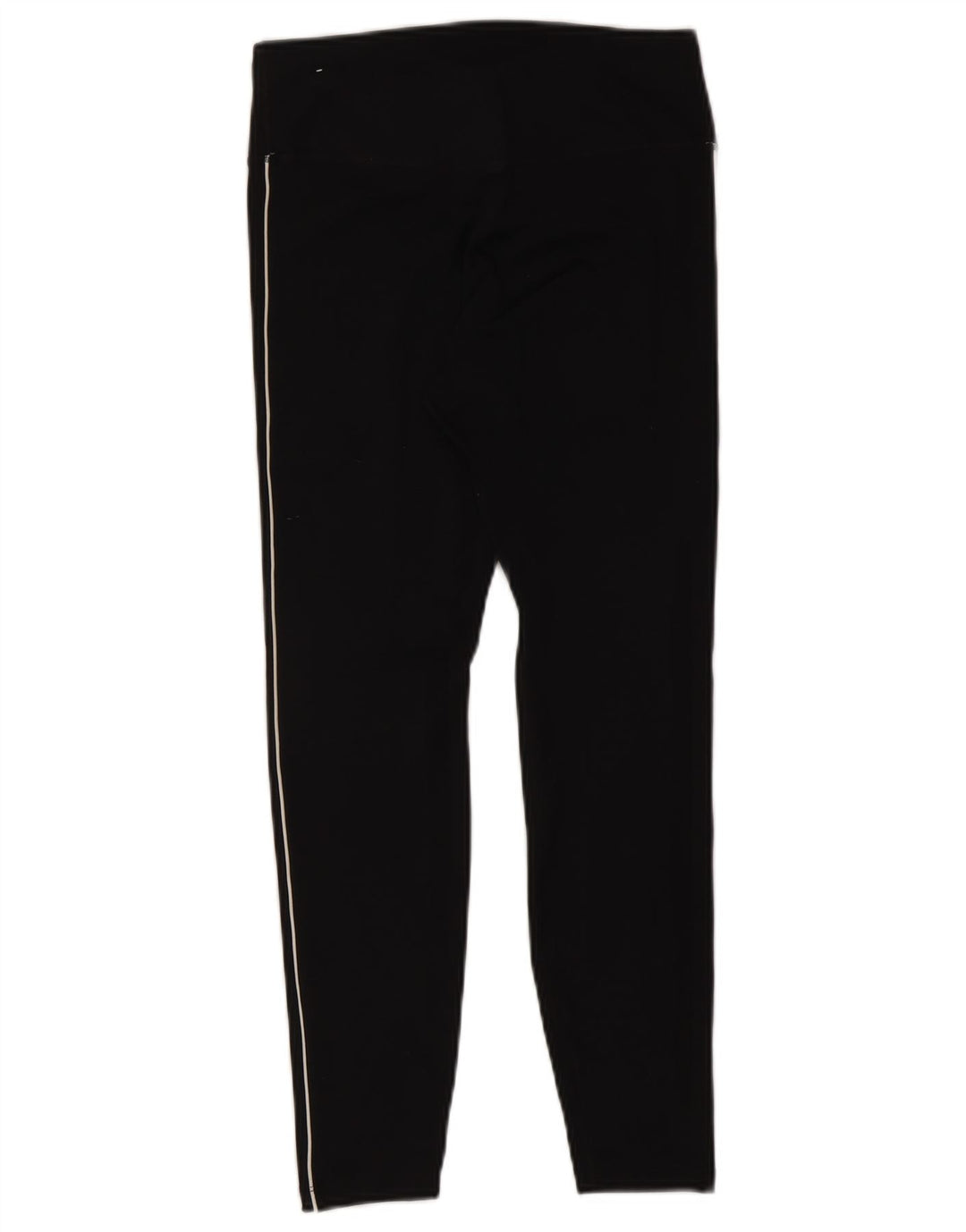 Leggings Nike Dri Fit Graphic Crop Femininas UK 12 Médio Preto Poliéster