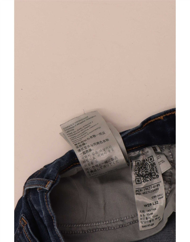Calça jeans feminina Levi's 312 Shaping Slim W29 L32 azul marinho algodão