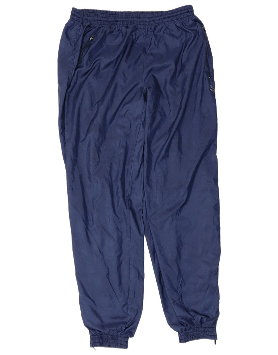 Calça de treino masculina PUMA Joggers UK 42 grande azul marinho poliamida