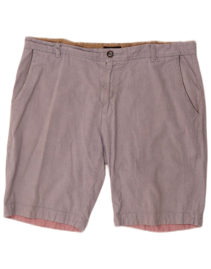 Shorts Chino Masculino Ted Baker W38 XL Algodão Cinza