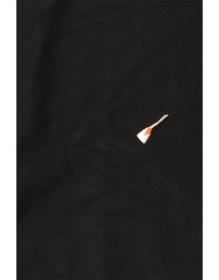 Camisa polo masculina Sergio Tacchini IT 48 algodão preto médio