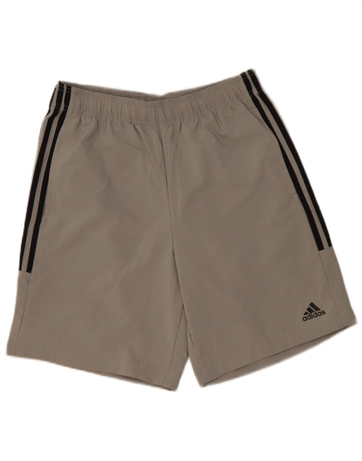 Shorts esportivos masculinos ADIDAS cinza médio