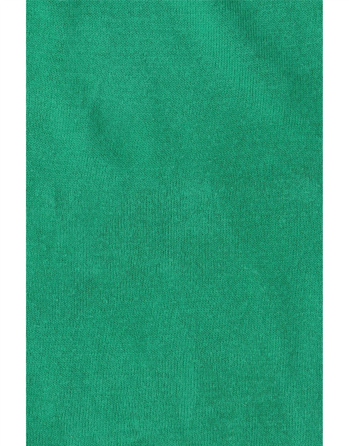 Suéter feminino Marks & Spencer com gola redonda Reino Unido 14 acrílico verde médio