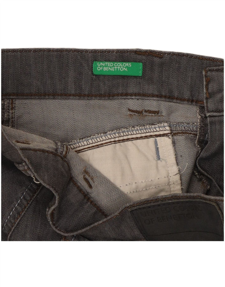 Calça Capri Feminina Benetton W32 L21 Cinza