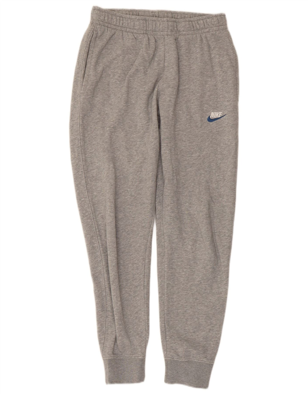 Calça de treino masculina NIKE Joggers pequeno cinza algodão