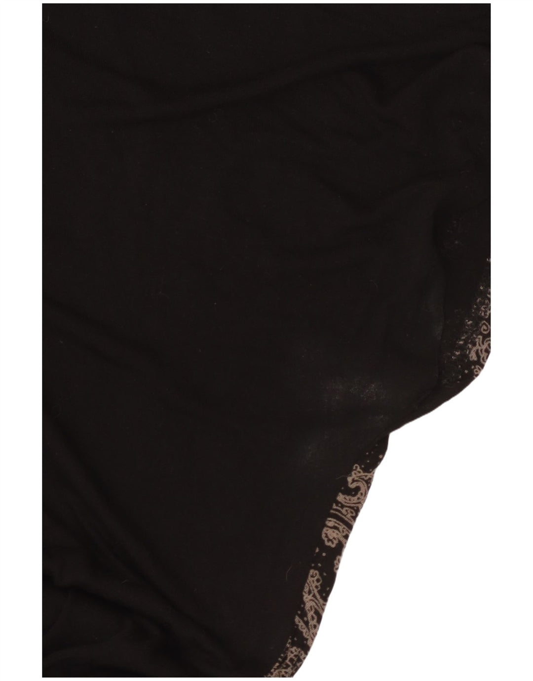 Túnica feminina Desigual Oversized UK 16 grande viscose floral preta
