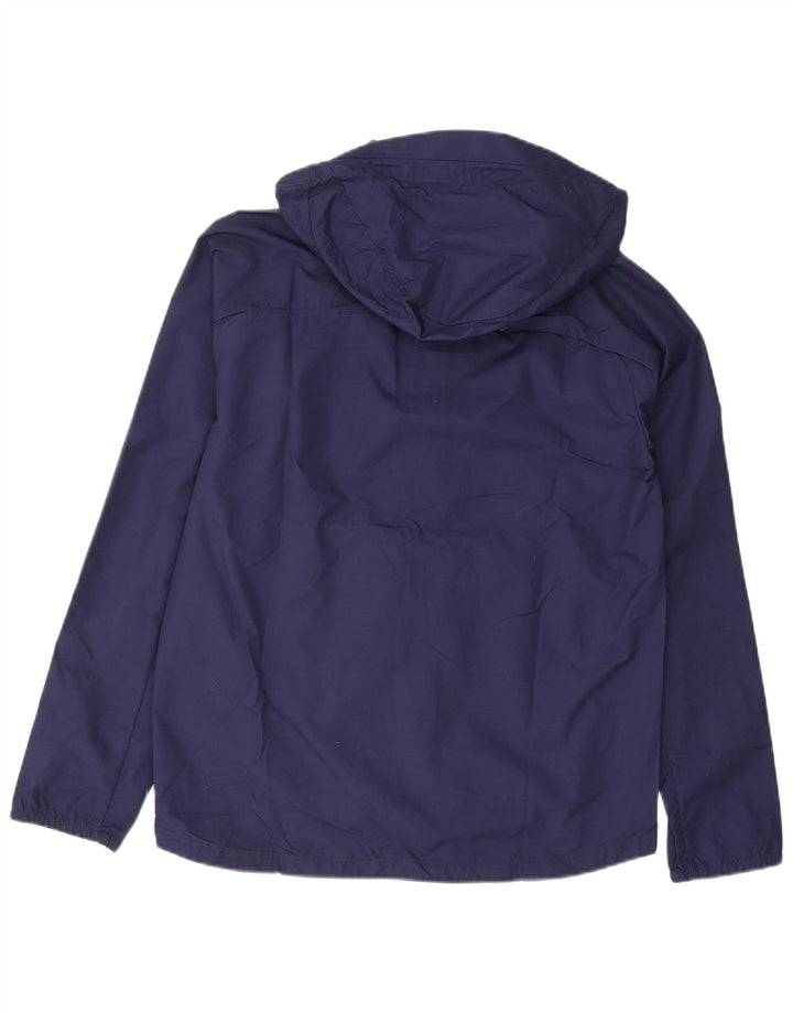 Jaqueta de chuva com capuz para meninos Puma 15-16 anos azul marinho nylon