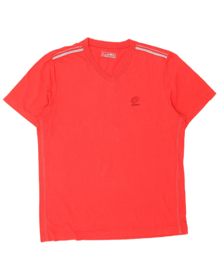 Camiseta masculina LOTTO grande vermelha