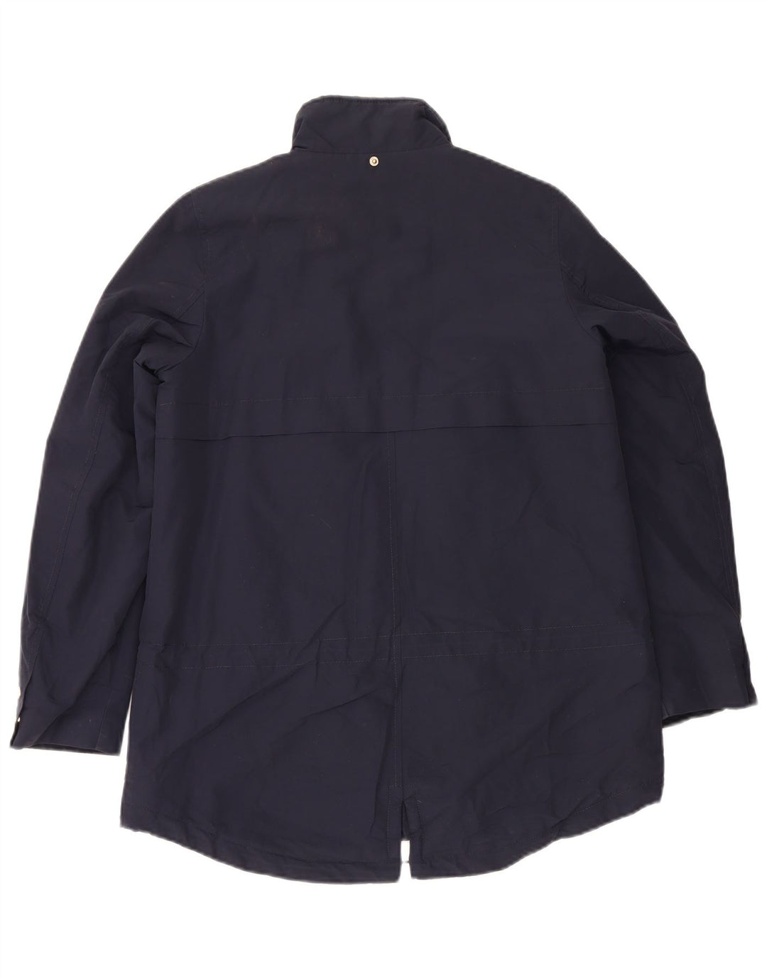 Jaqueta Parka feminina Mango UK 10 pequena azul marinho