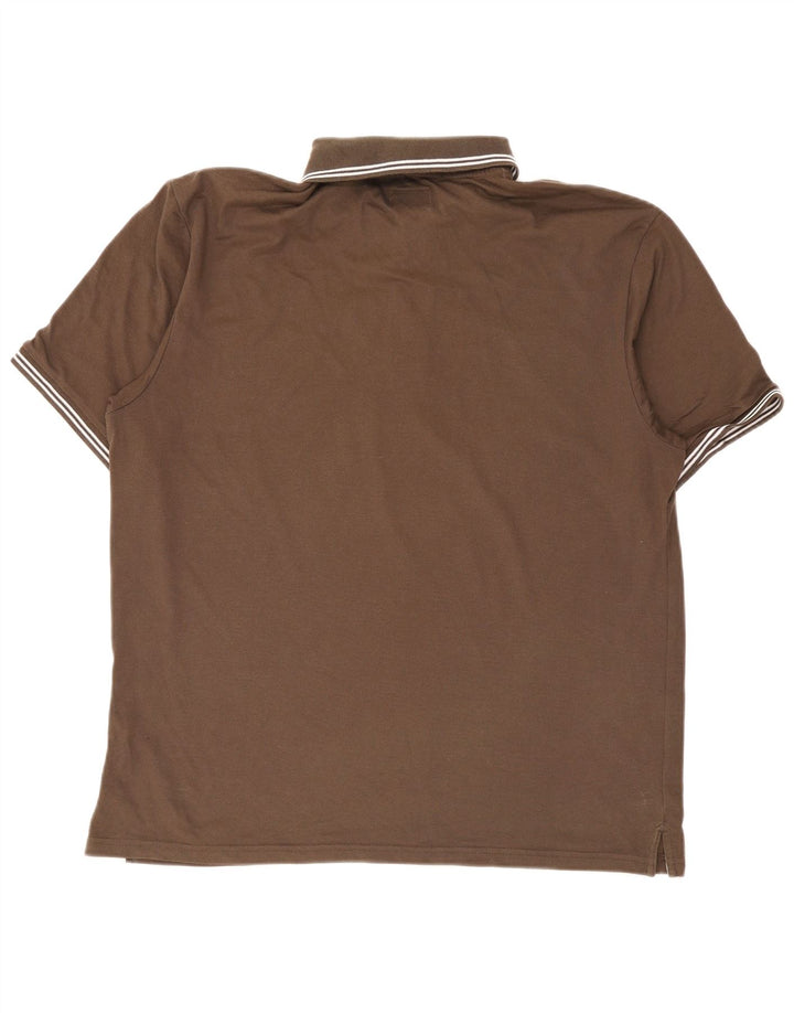 Camisa polo masculina Champion Easy Fit 3XL marrom
