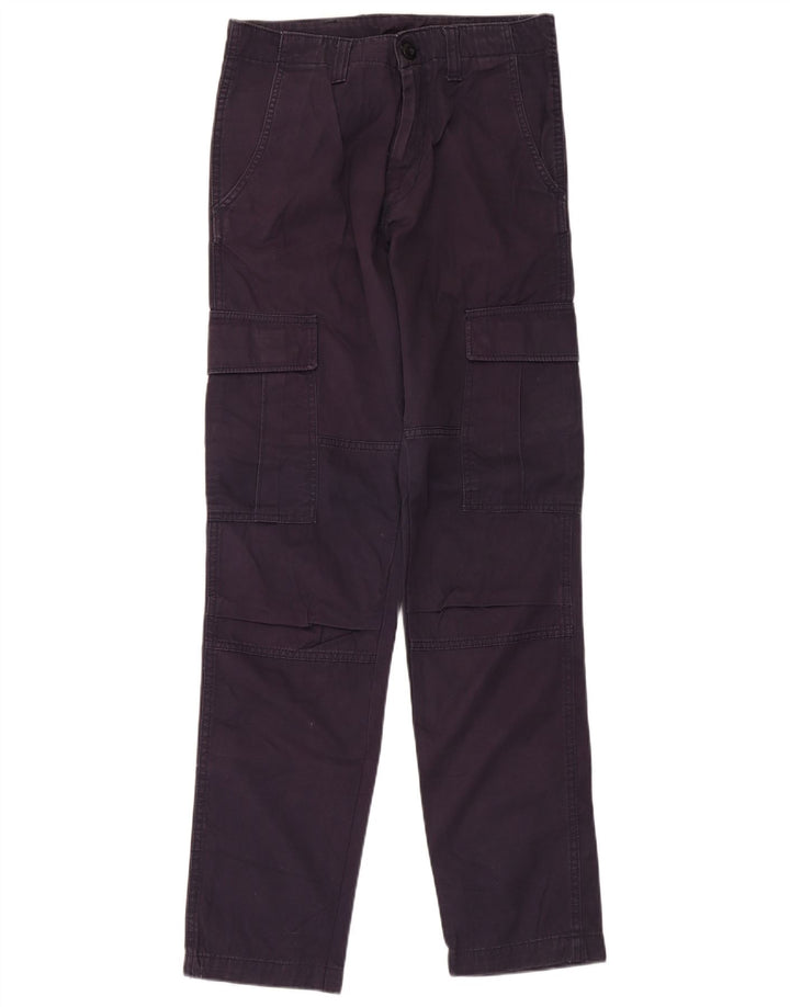Calça cargo masculina Carhartt W31 L32 algodão preto