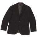 Jaqueta blazer masculina de 2 botões Marks & Spencer Reino Unido 38 lã cinza médio