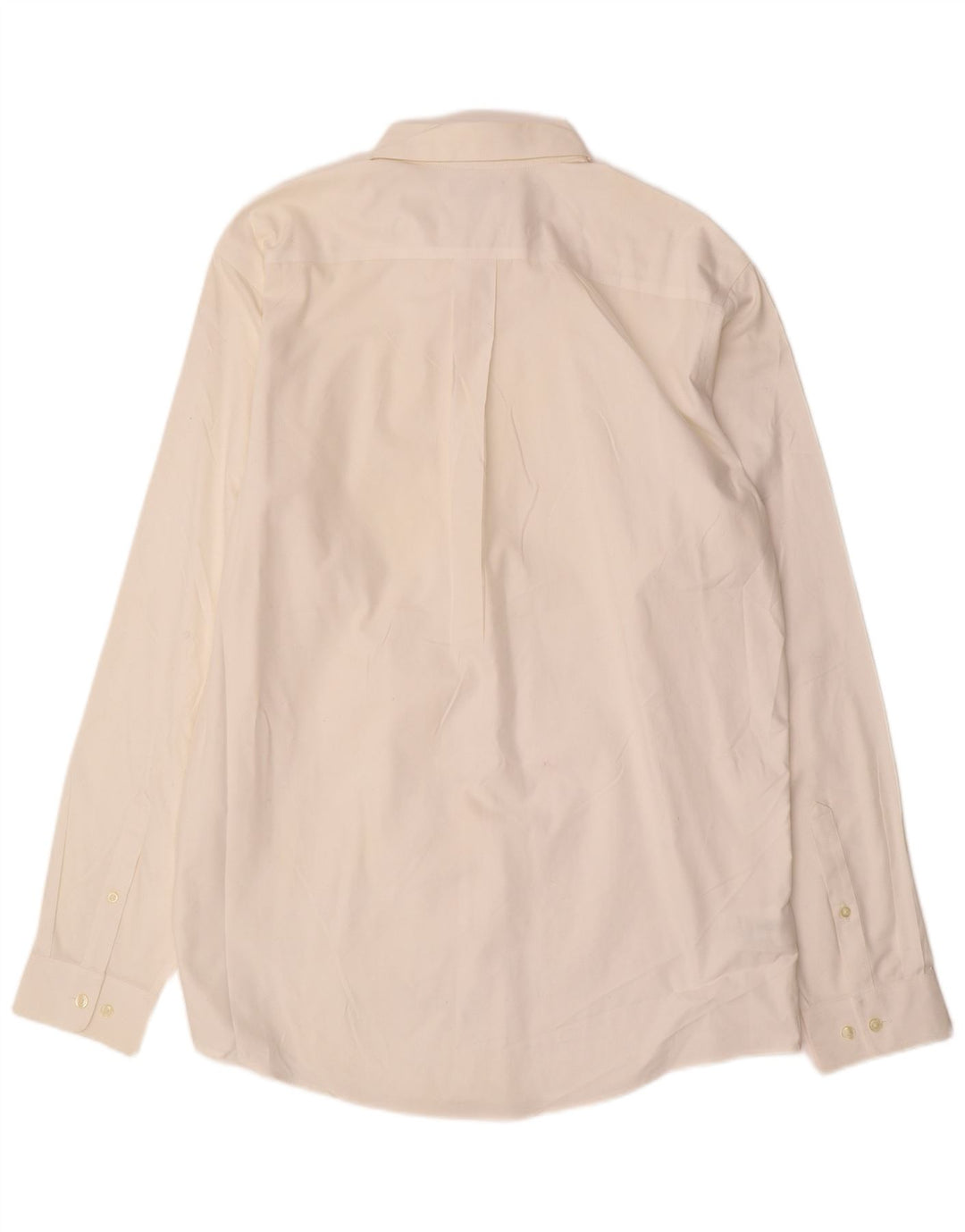 EDDIE BAUER Camisa masculina clássica de ajuste grande de algodão branco