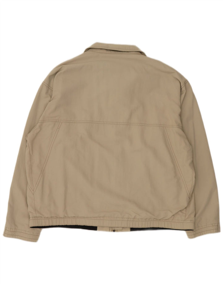 Jaqueta bomber masculina Murphy & Nye Reino Unido 42 XL bege