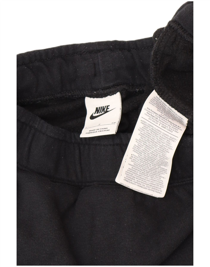 Nike masculino gráfico agasalho calças joggers pequeno algodão preto