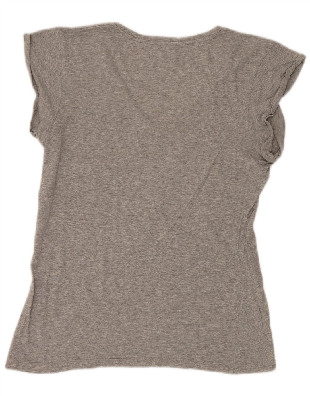 Camiseta feminina Diesel Diesel Top UK 16 Grande Cinza