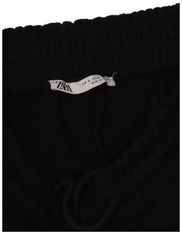 Zara Shorts esportivos masculinos pequenos pretos