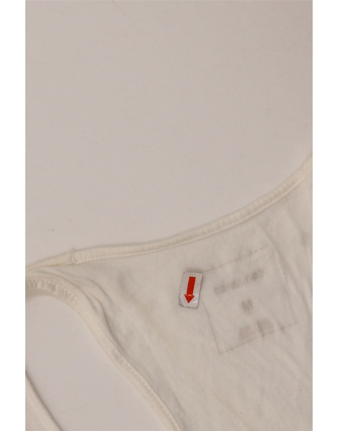 CONVERSE Womens Chuck Taylor Graphic Vest Top Reino Unido 12 Médio Branco