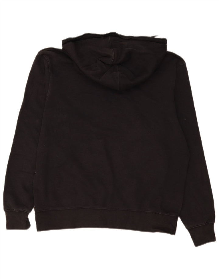Nike Mens Hoodie Jumper Pequeno Algodão Preto