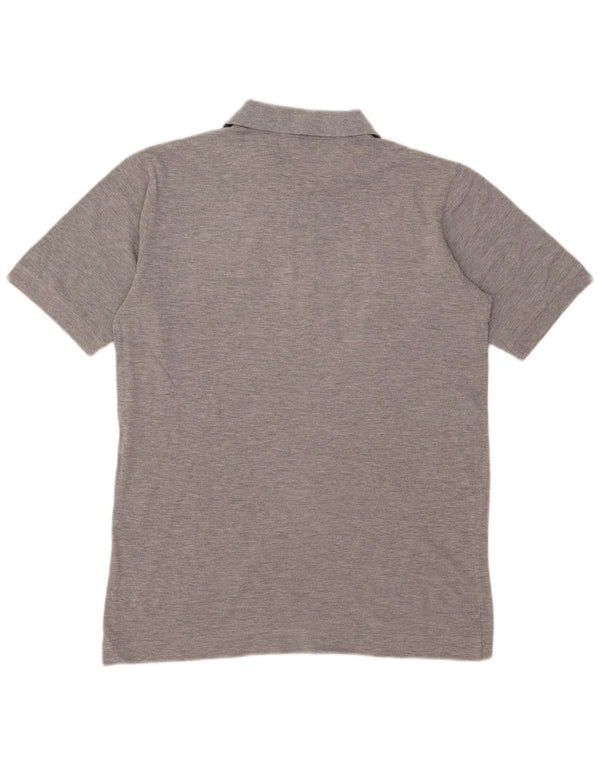 Camisa polo masculina Kappa grande cinza