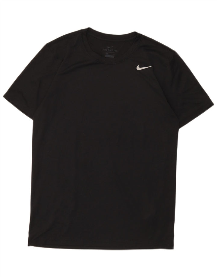 Camiseta Nike Masculina Dri Fit Top Pequeno Poliéster Preto