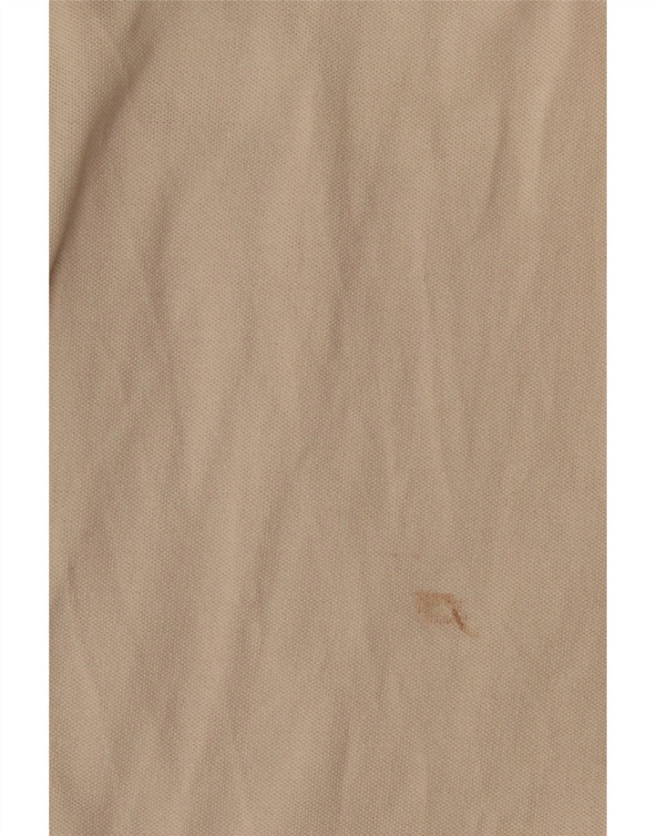 Camisa polo masculina de manga comprida ASICS 2XL algodão bege
