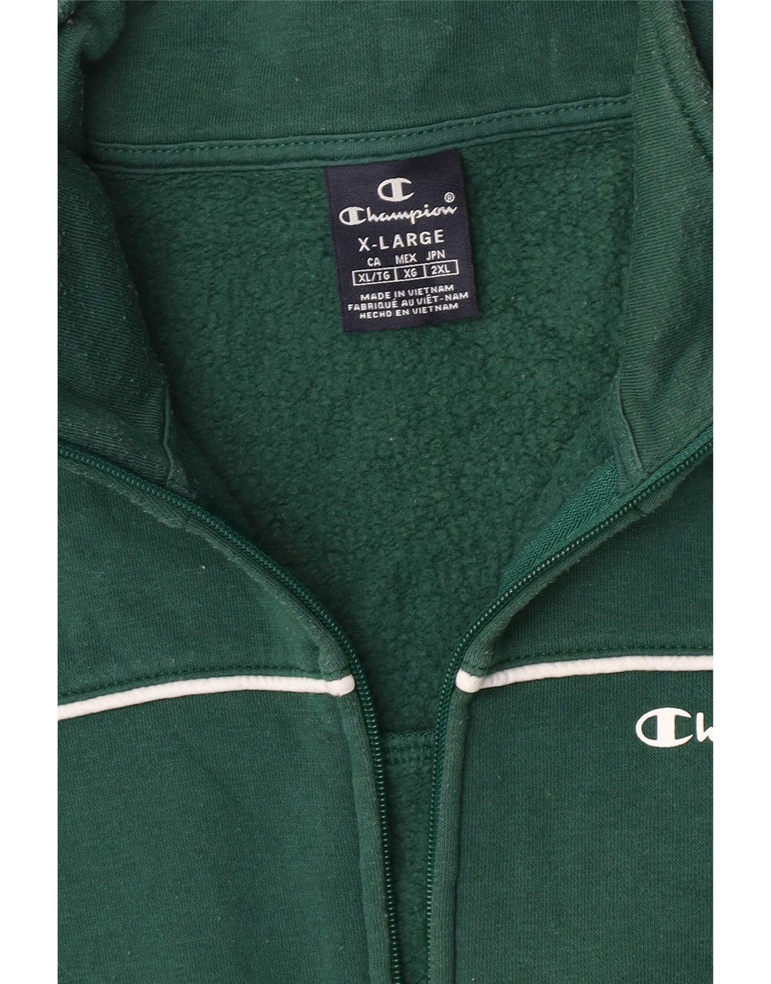 Jaqueta masculina de agasalho Champion XL verde
