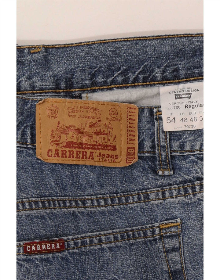 Carrera Masculino 700 Regular Straight Jeans W38 L28 Azul Algodão