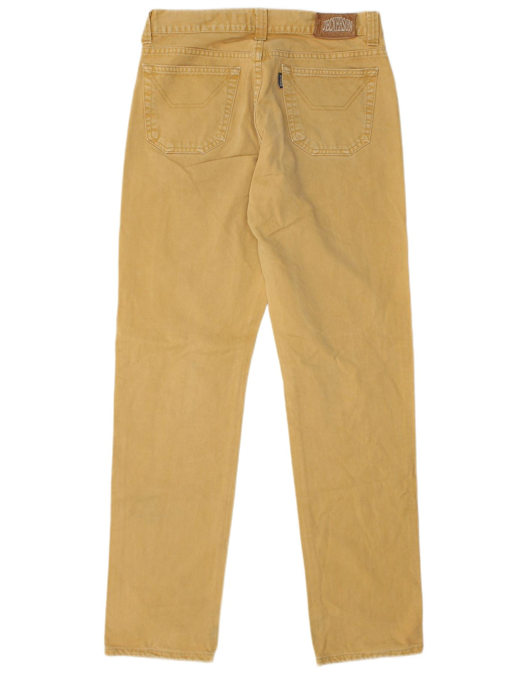 Jeans masculinos Jeckerson Slim W32 L32 amarelo