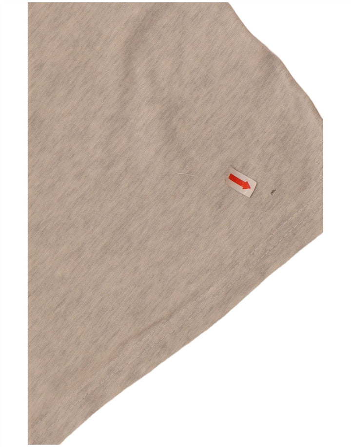 Camiseta gráfica masculina Superdry Top XL algodão cinza