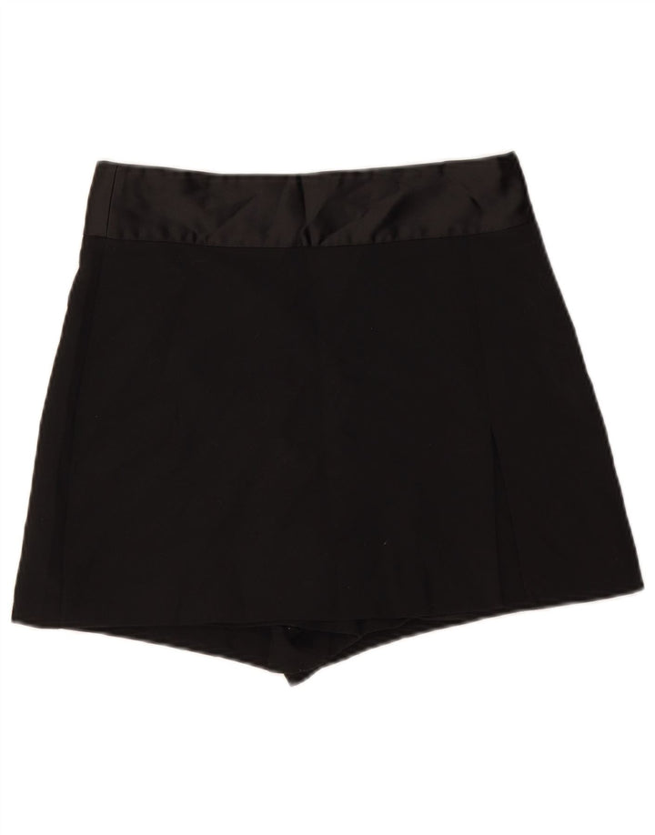 Zara Shorts feminino casual médio W28 preto