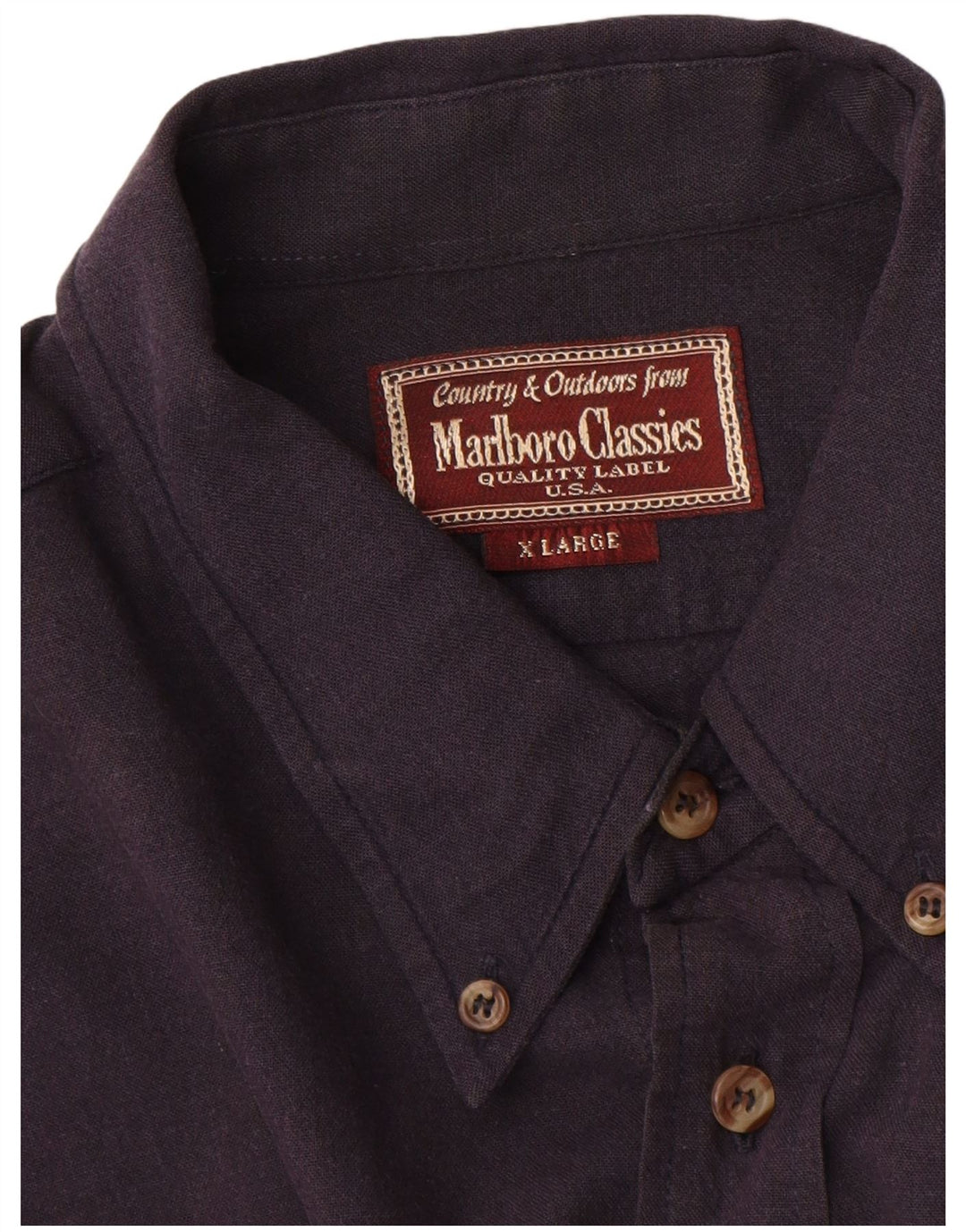 Camisa masculina Marlboro Classics XL azul marinho