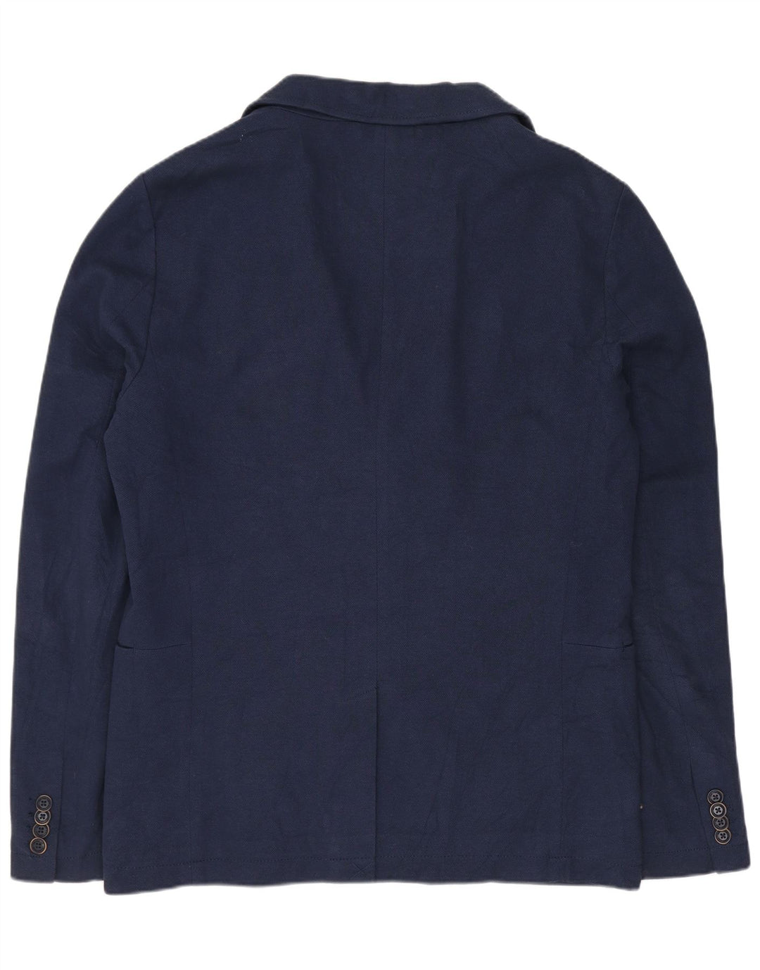 Jaqueta blazer masculina Tommy Hilfiger com 2 botões Reino Unido 40 grande algodão azul marinho