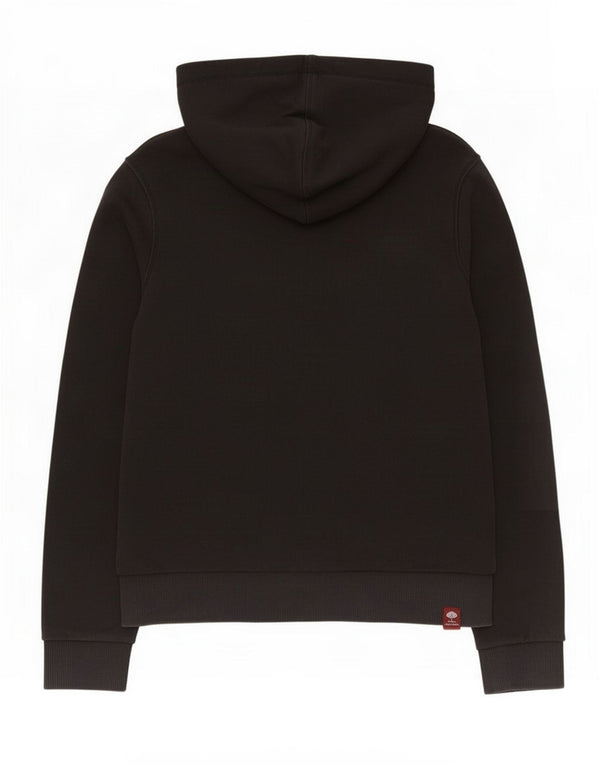 Suéter feminino Puma com capuz e zíper gráfico UK 14 médio preto
