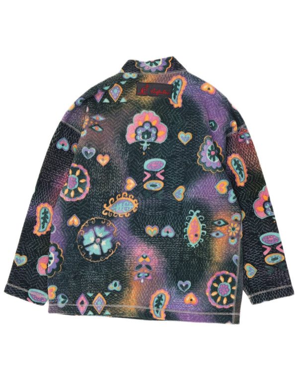 AUSTRALIAN L'ALPINA Suéter de lã feminino IT 44 médio multicolorido