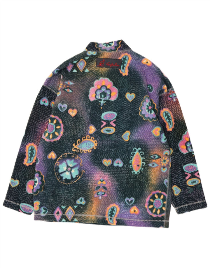 AUSTRALIAN L'ALPINA Suéter de lã feminino IT 44 médio multicolorido