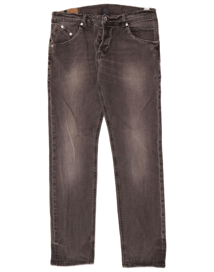 Jeans retos masculinos Dondup W34 L31 cinza